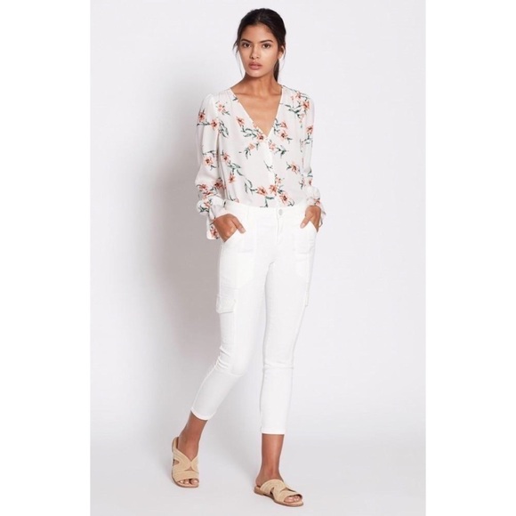 JOIE Okana Pant jeans in Porcelain - Picture 3 of 10